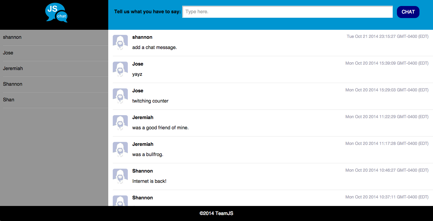 JS Chat